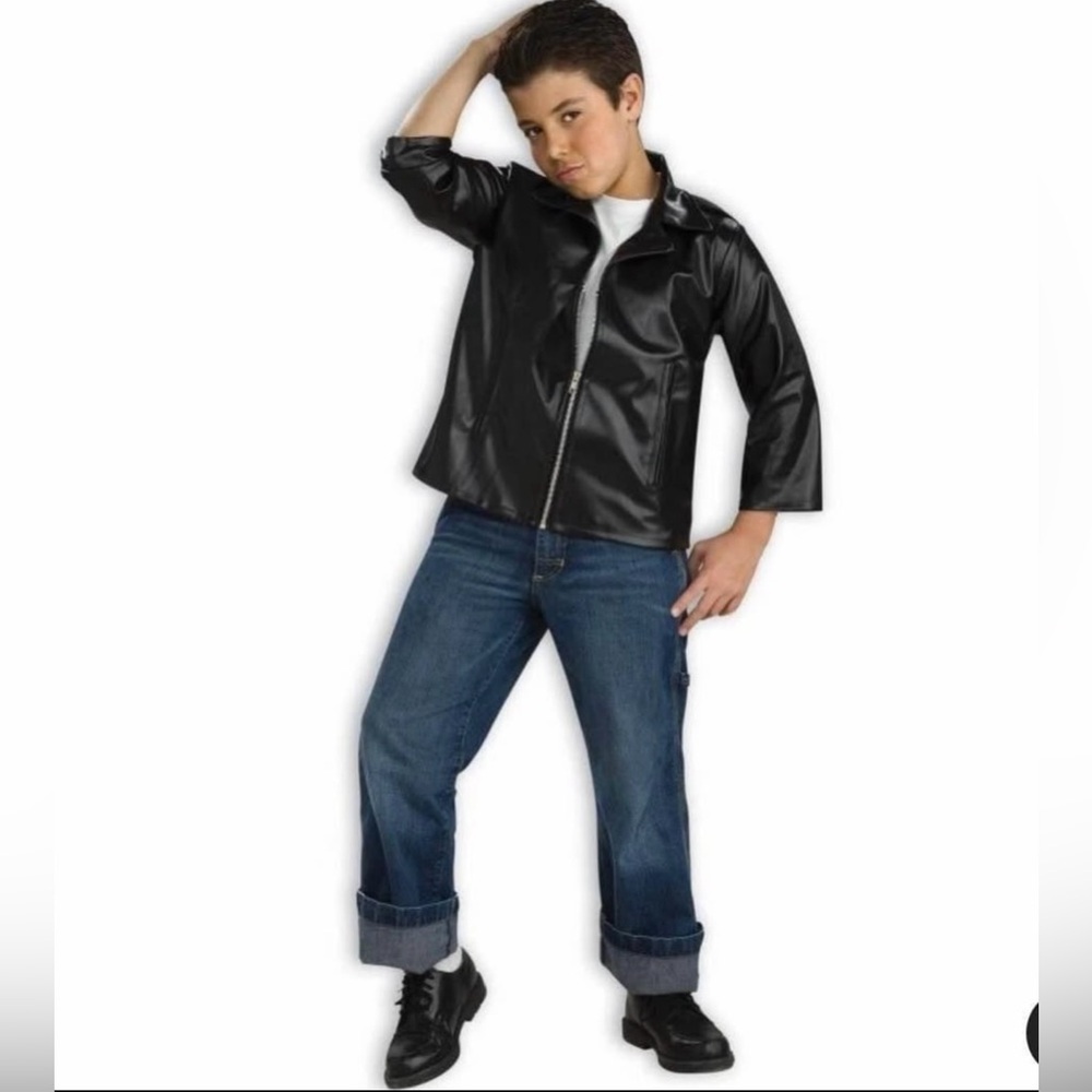 Greaser Jacket Halloween Costume Youth